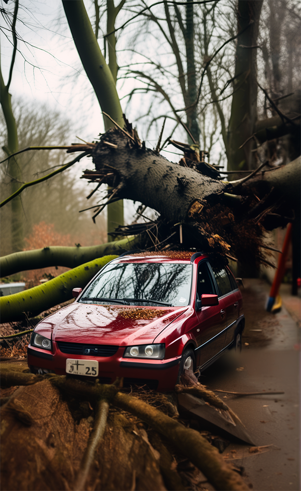Экспертиза по оценке ущерба автомобилю от падения дерева, схода снега, затопления в Магнитогорске